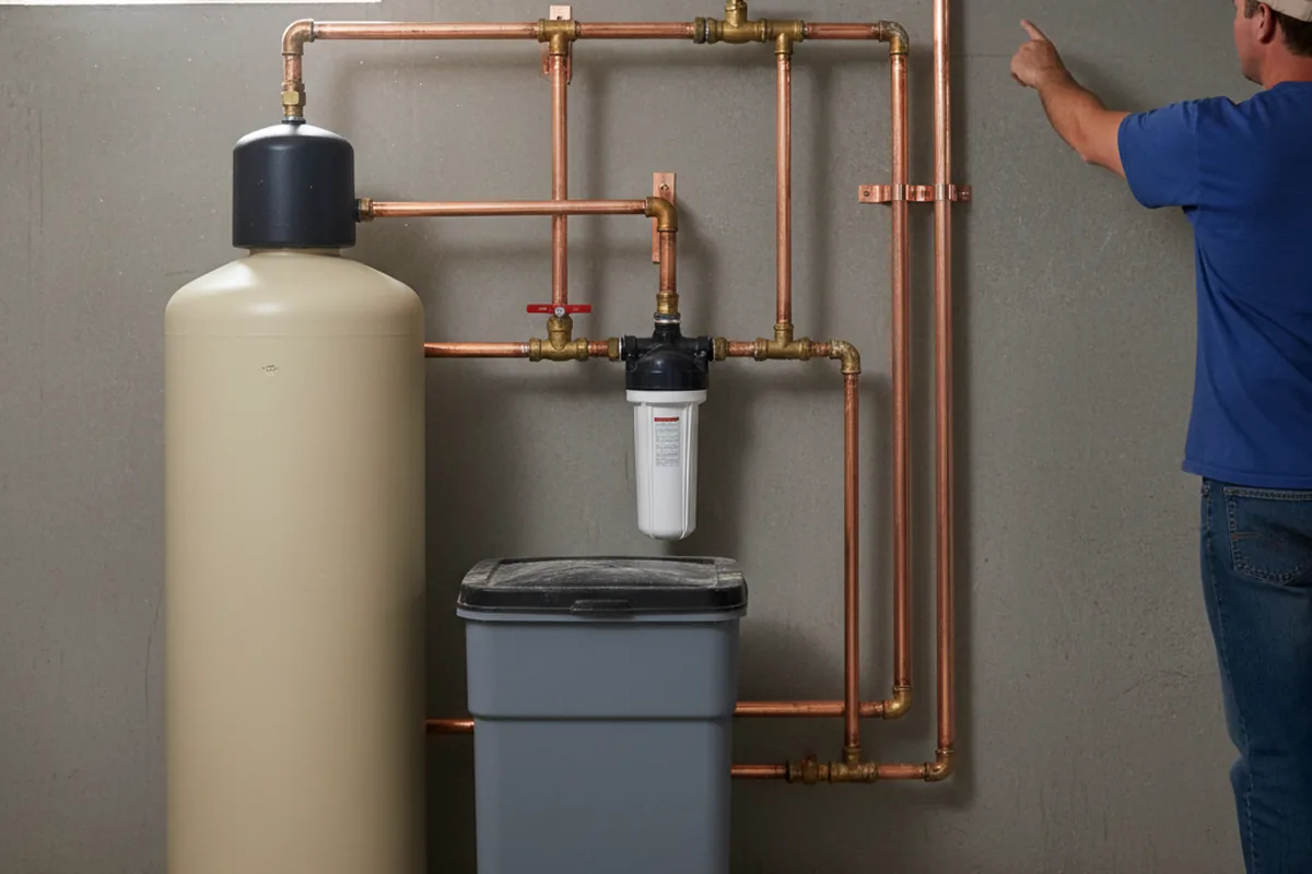 Whole-house water treatment system installed in Pico Rivera